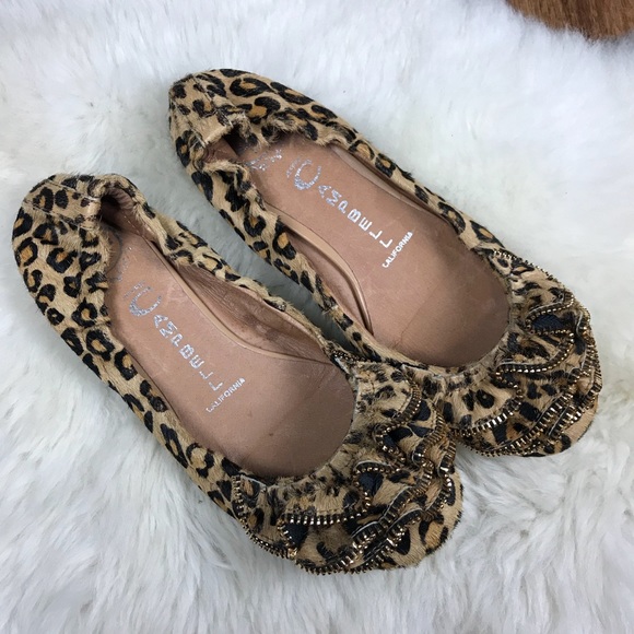 jeffrey campbell leopard flats